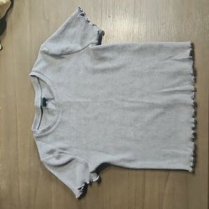 wild fable target brand grey crop top, size S